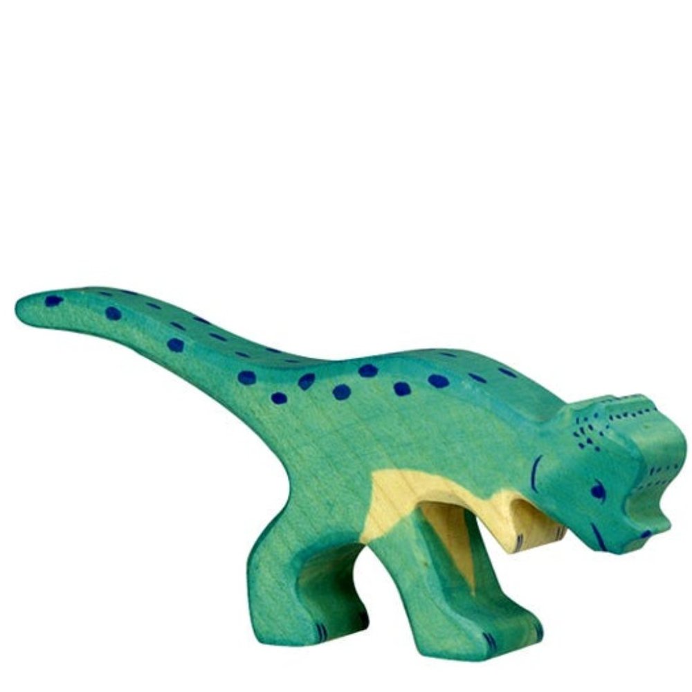 NWT Holztiger Wooden Toys Pachycephalosaurus